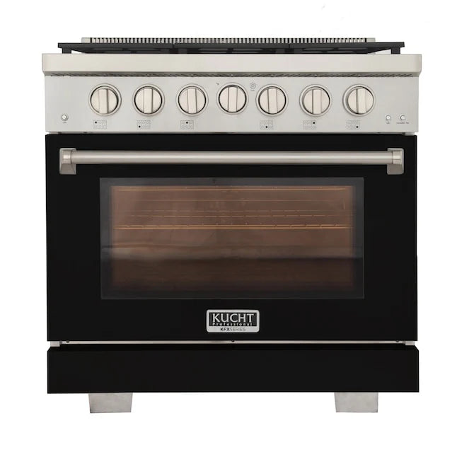 36 5.2 cu. ft. Propane Gas Range in Black O46843