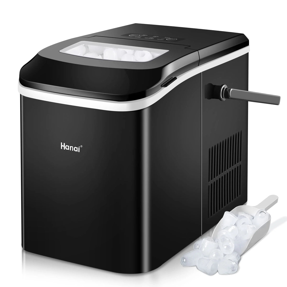 Countertop Ice Maker Machine 2 Ice Sizes 26.5 lbs 1.1L P269