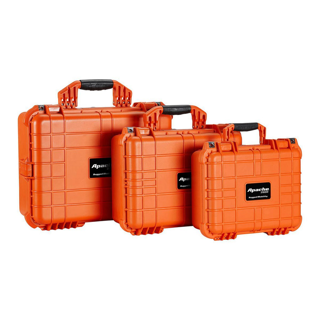 Medium Orange Weatherproof Protective Case U739