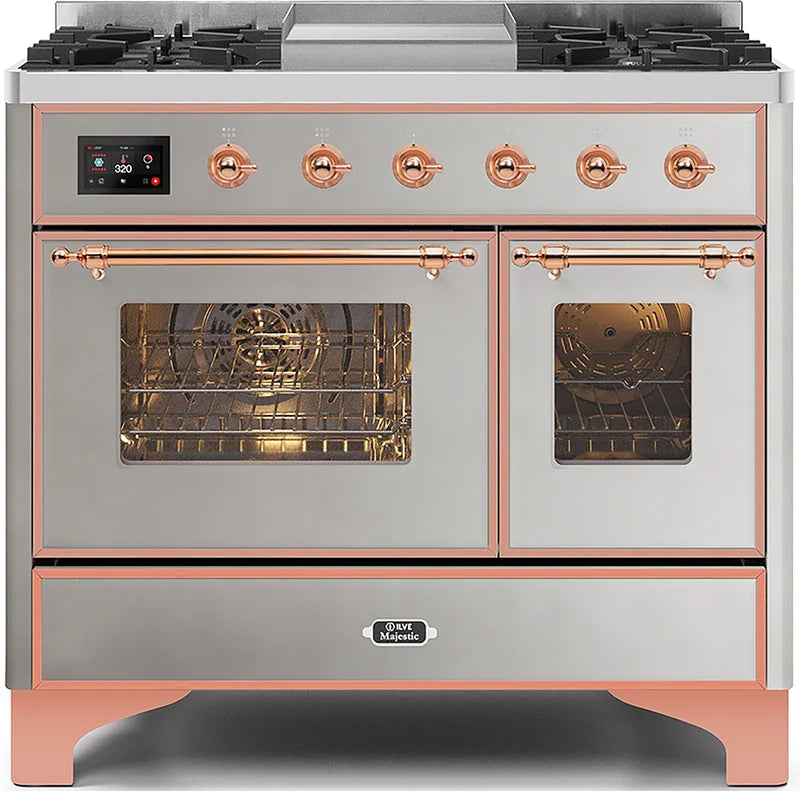 Stainless Steel Dual Fuel Propane Gas Range T727