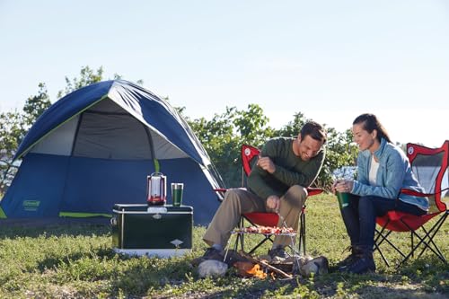 Mesh Quad Camping Chair with Carry Bag & Cup Holder L6939