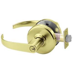 Cylindrical Lock Satin Brass U37110