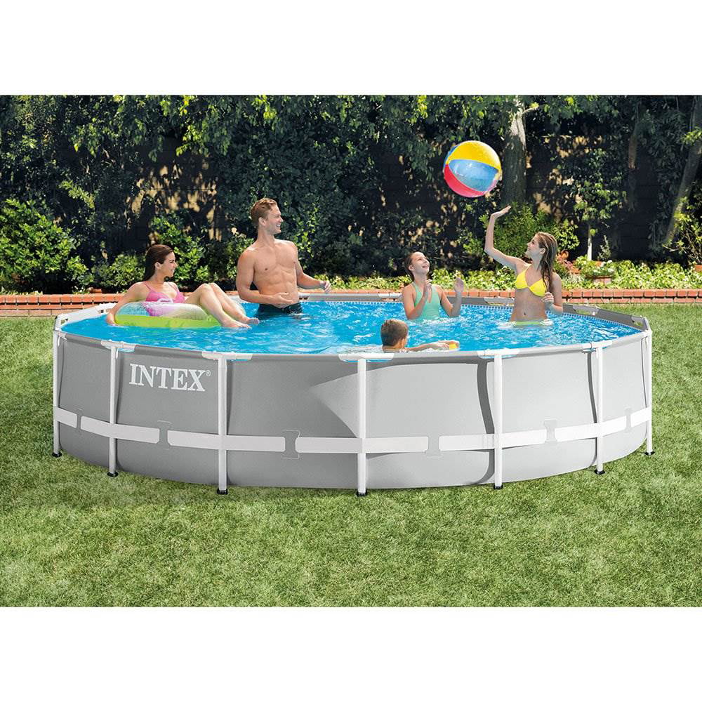 15ft x 42in Prism Frame Above Ground Swimming Pool Set Z914457