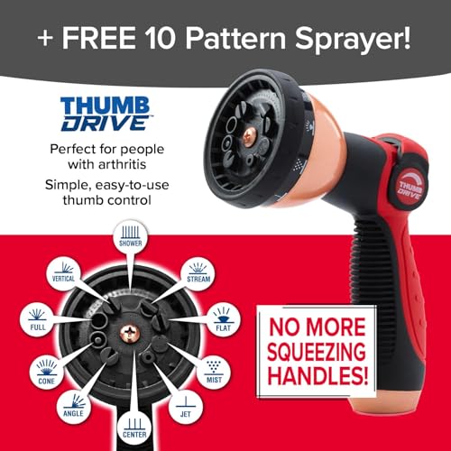Expandable Garden Hose 75 FT with 10 Pattern Sprayer X57547