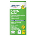 24 Hour Allergy Cetirizine Hydrochloride Tablets 10 mg 90 Count A9597