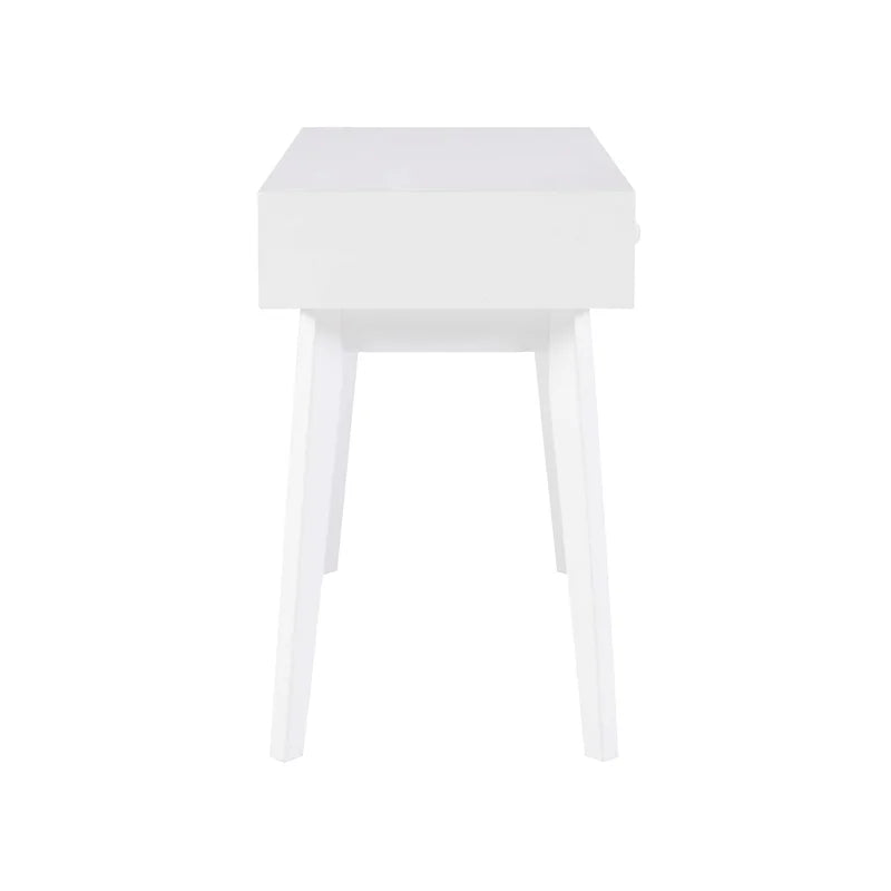 White 2 Drawer Desk or Console A73161