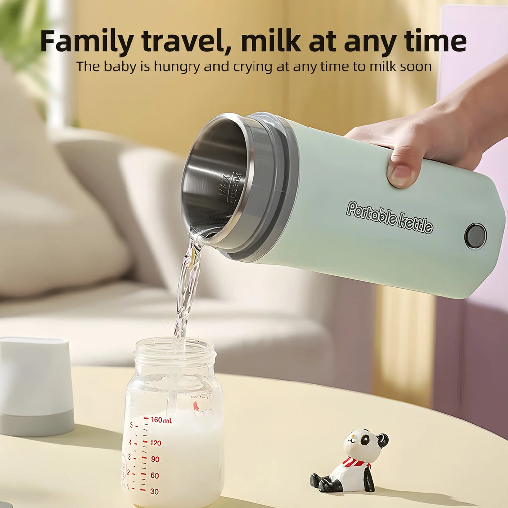 Portable Electric Kettle 500ml Stainless Steel F990