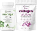 Collagen Protein Powder & Moringa 300 Capsules 2 Pack F439