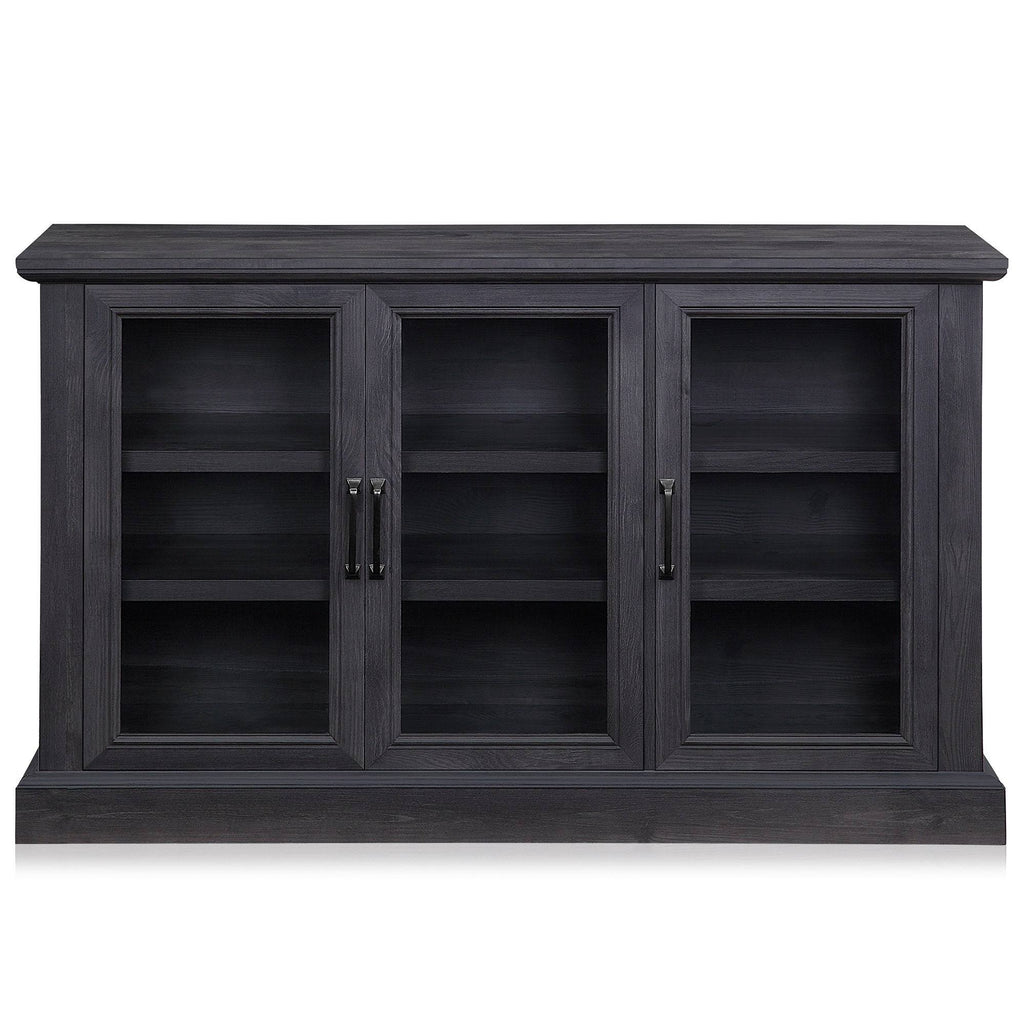 Rustic Grey Wood Sideboard Buffet Cabinet G583384