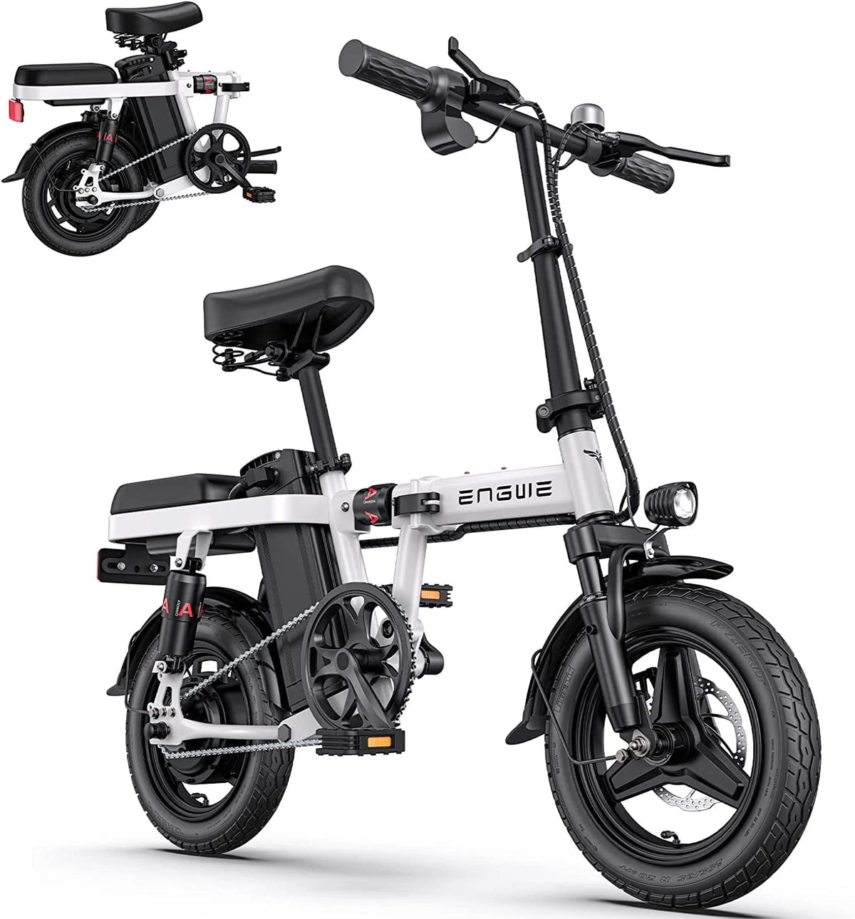 Folding Electric Bike 350W 48V 10AH Grey L181