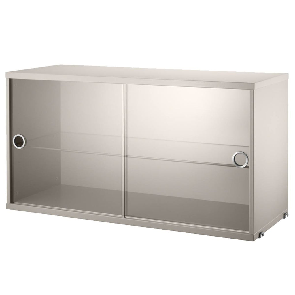Grey Display Cabinet 78X30cm V8545
