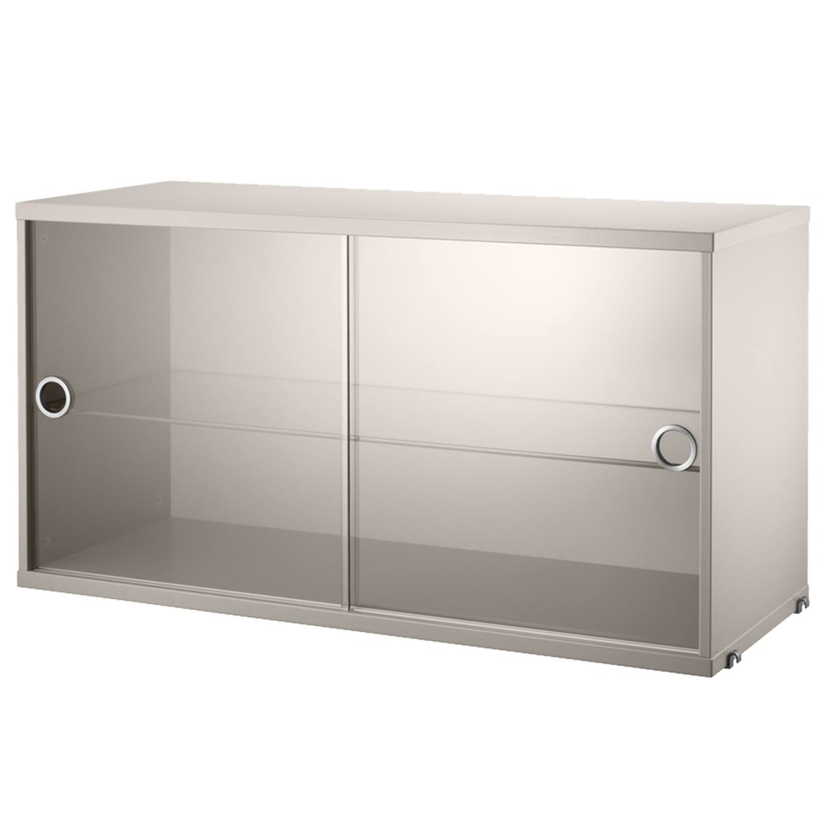 Grey Display Cabinet 78X30cm V8545