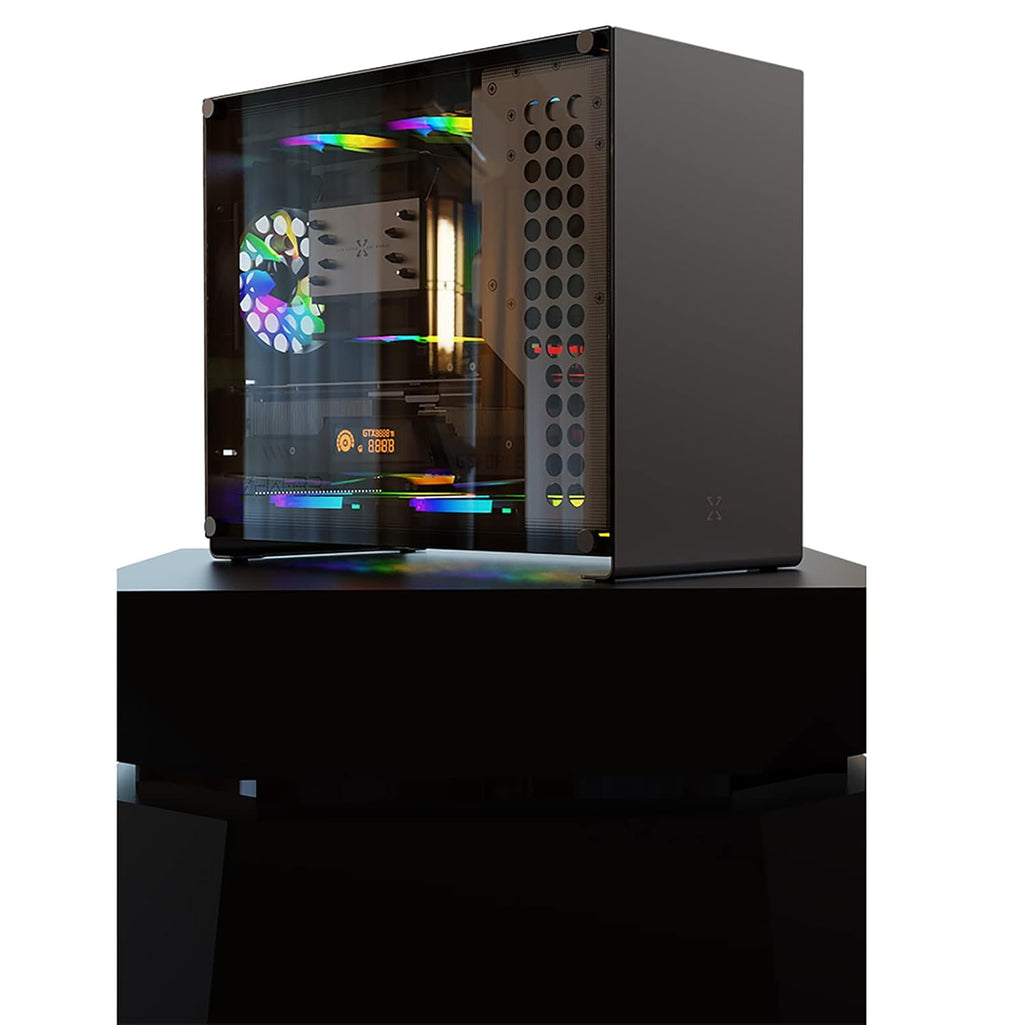 Aluminum PC Case with Tempered Glass A309039