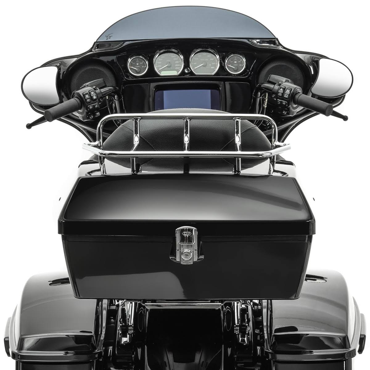 Lockable 43Ltr Motorcycle Topcase L727