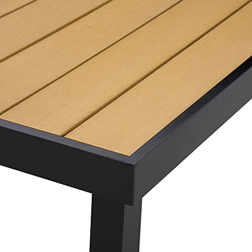 75" x 35" Aluminum Outdoor Dining Table for 8 I511423