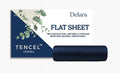 100% Eucalyptus Lyocell Tencel Full Flat Sheet T6445