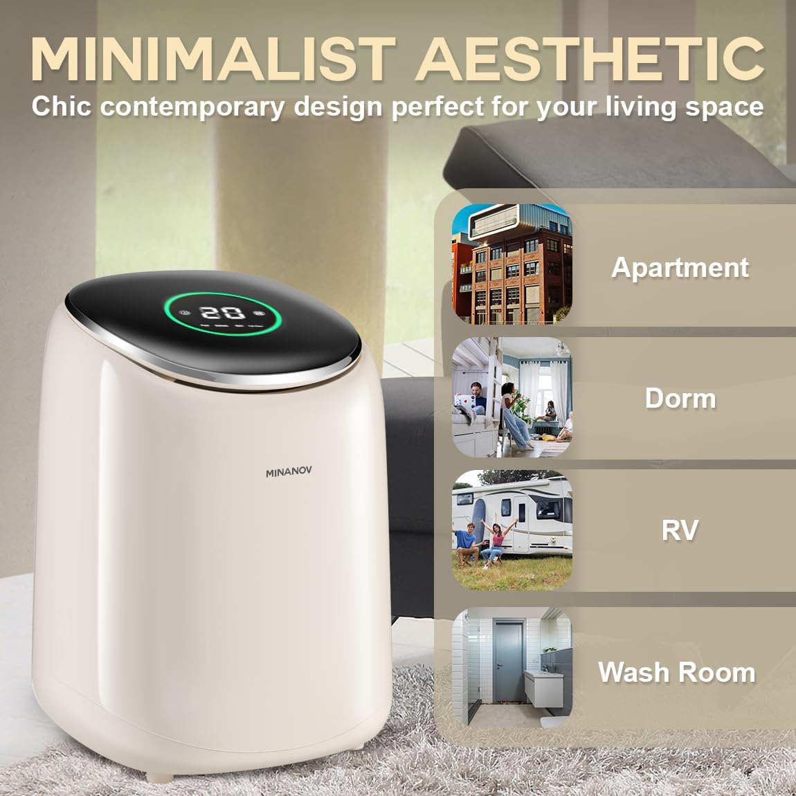 Mini Portable 2 in 1 Washer and Spin Dryer T882821
