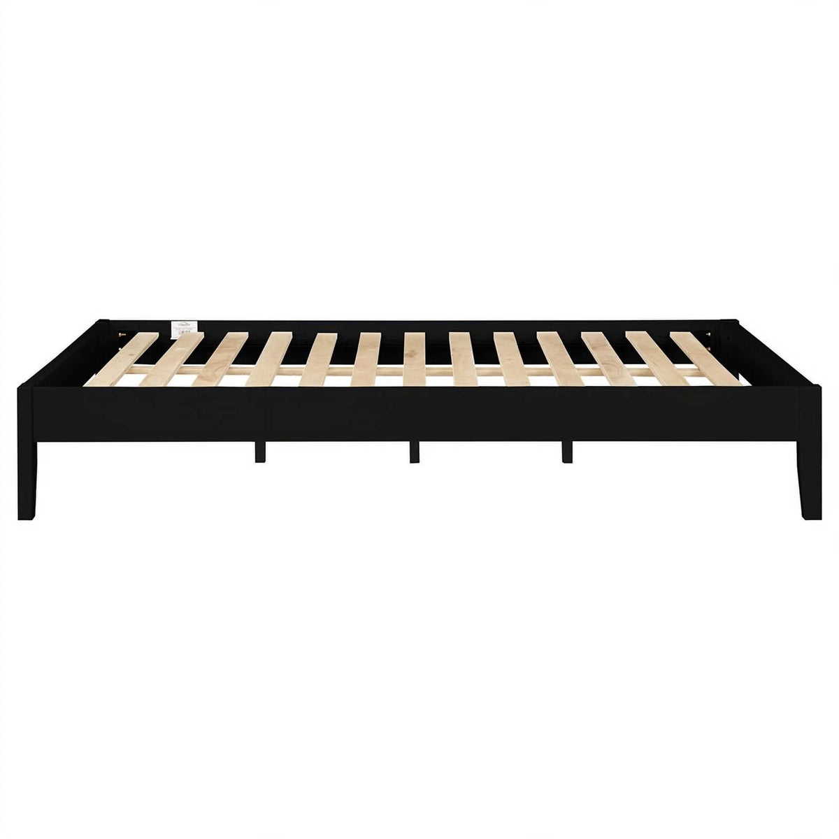 Contemporary Wood Platform Queen Bed Q624