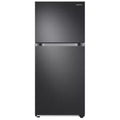 29 in. 17.6 cu. ft. Top Freezer Refrigerator with Ice Maker in Black Stainless Steel U722