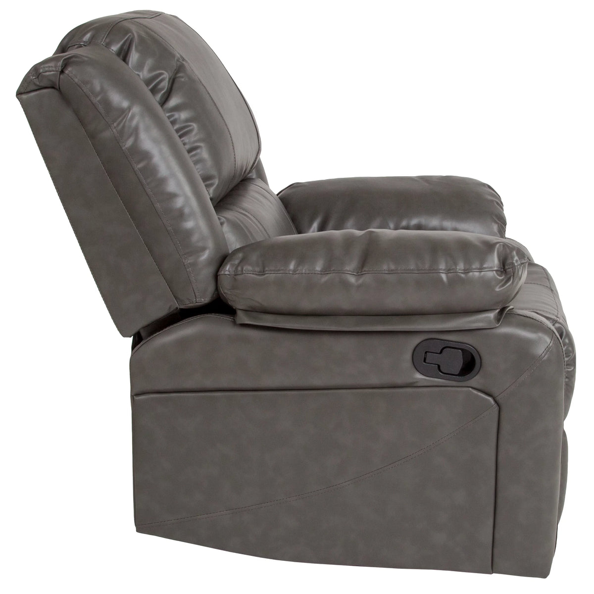Gray LeatherSoft Recliner J22676