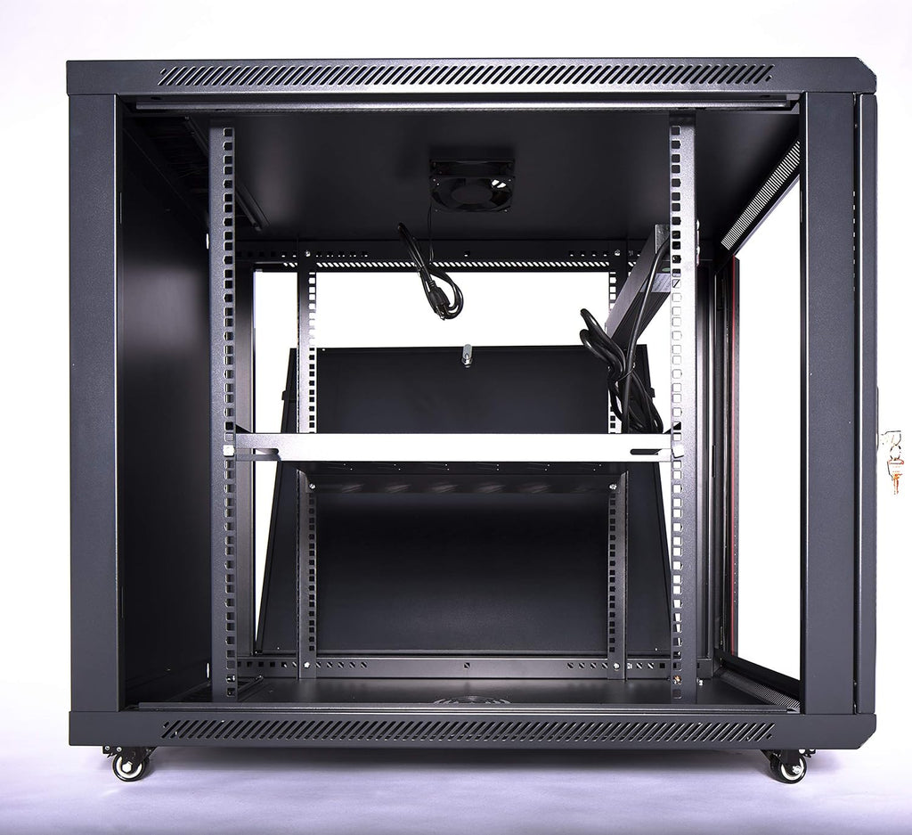 12U 35 Inch Deep Locking Server Rack Cabinet G7226