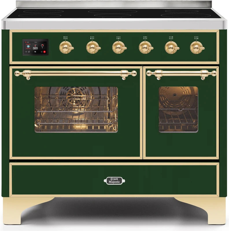 Emerald Green Induction Range with Electric Oven P8823