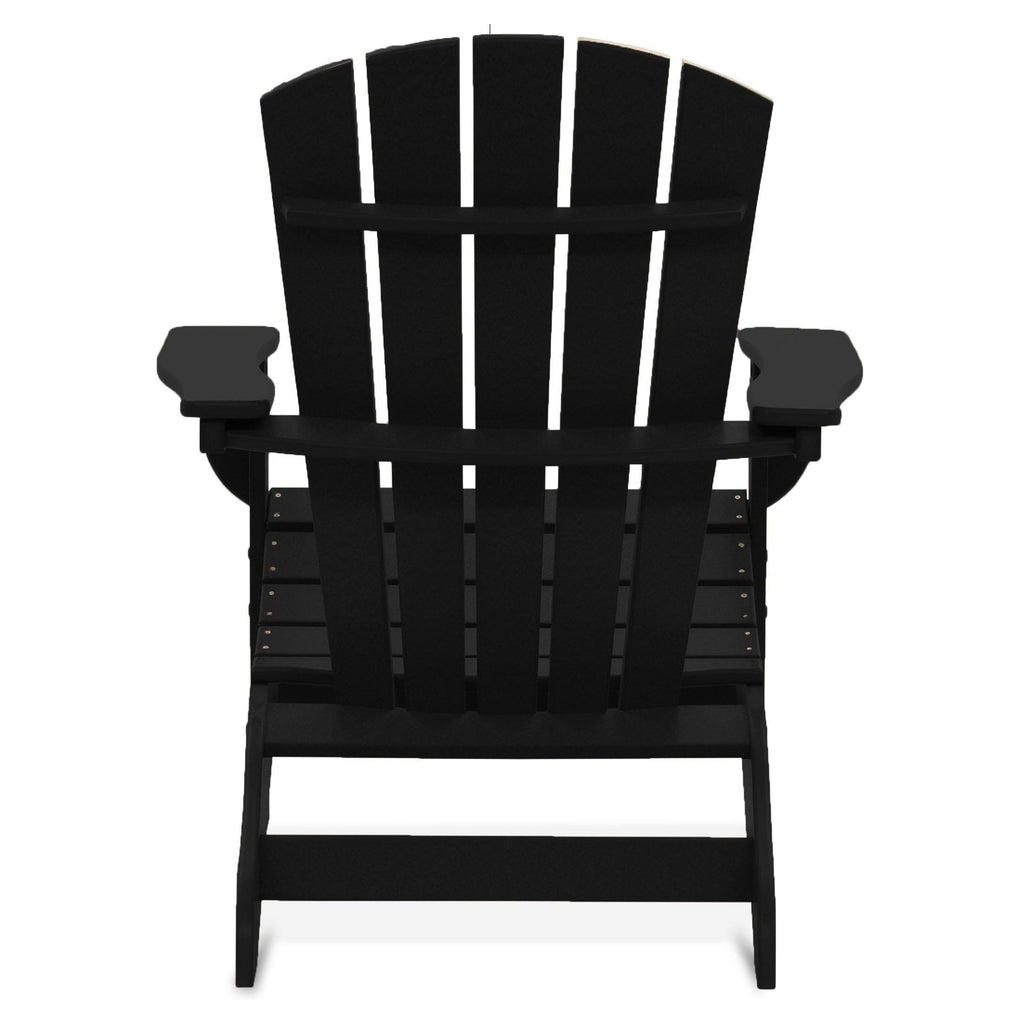 Light Gray Recycled Plastic Adirondack Chair D742