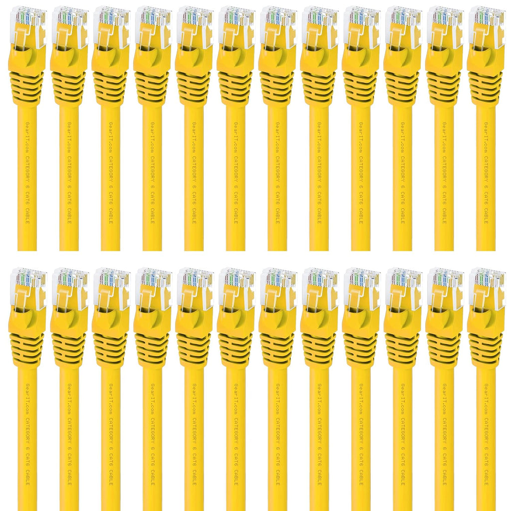 Cat 6 Ethernet Cable 1 ft 24-Pack White B97648