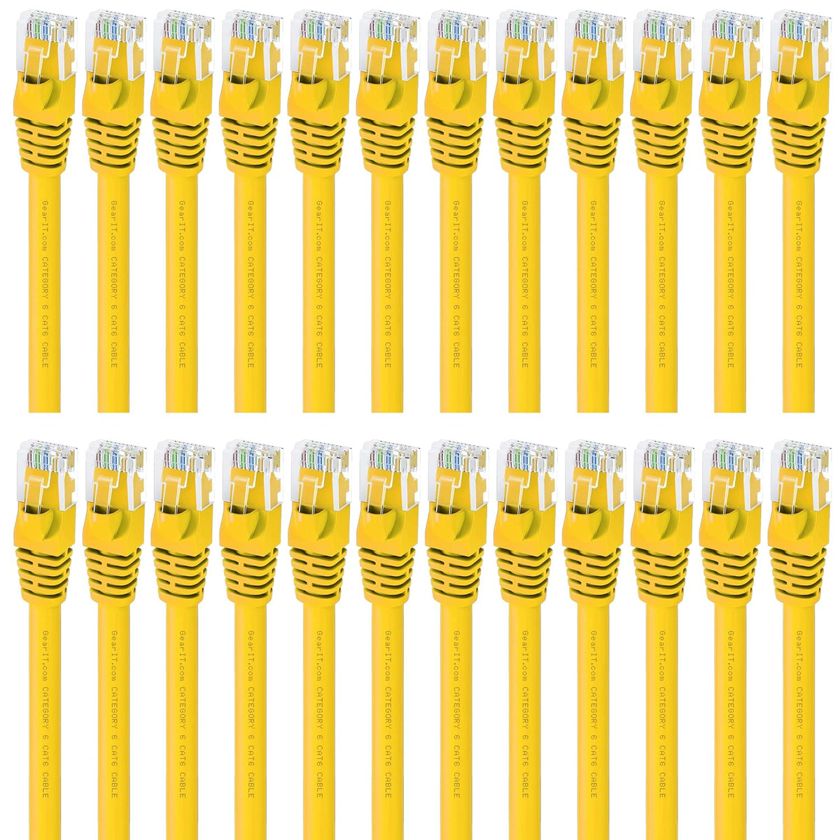 Cat 6 Ethernet Cable 1 ft 24-Pack White B97648