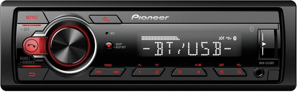 Single Din Car Stereo In-Dash CD Player AM/FM M62020