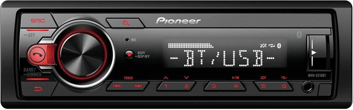 Single Din Car Stereo In-Dash CD Player AM/FM M62020