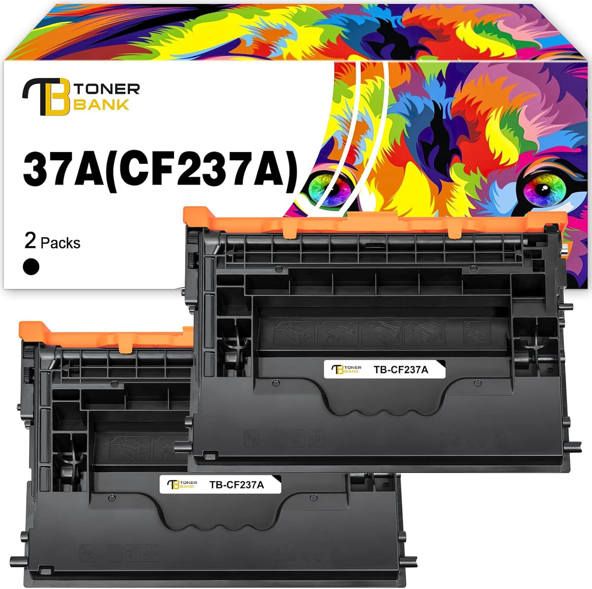 Compatible Toner Cartridge Replacement Black 2-Pack S398