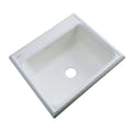 25 in. Single Bowl Acrylic Kitchen Sink C661