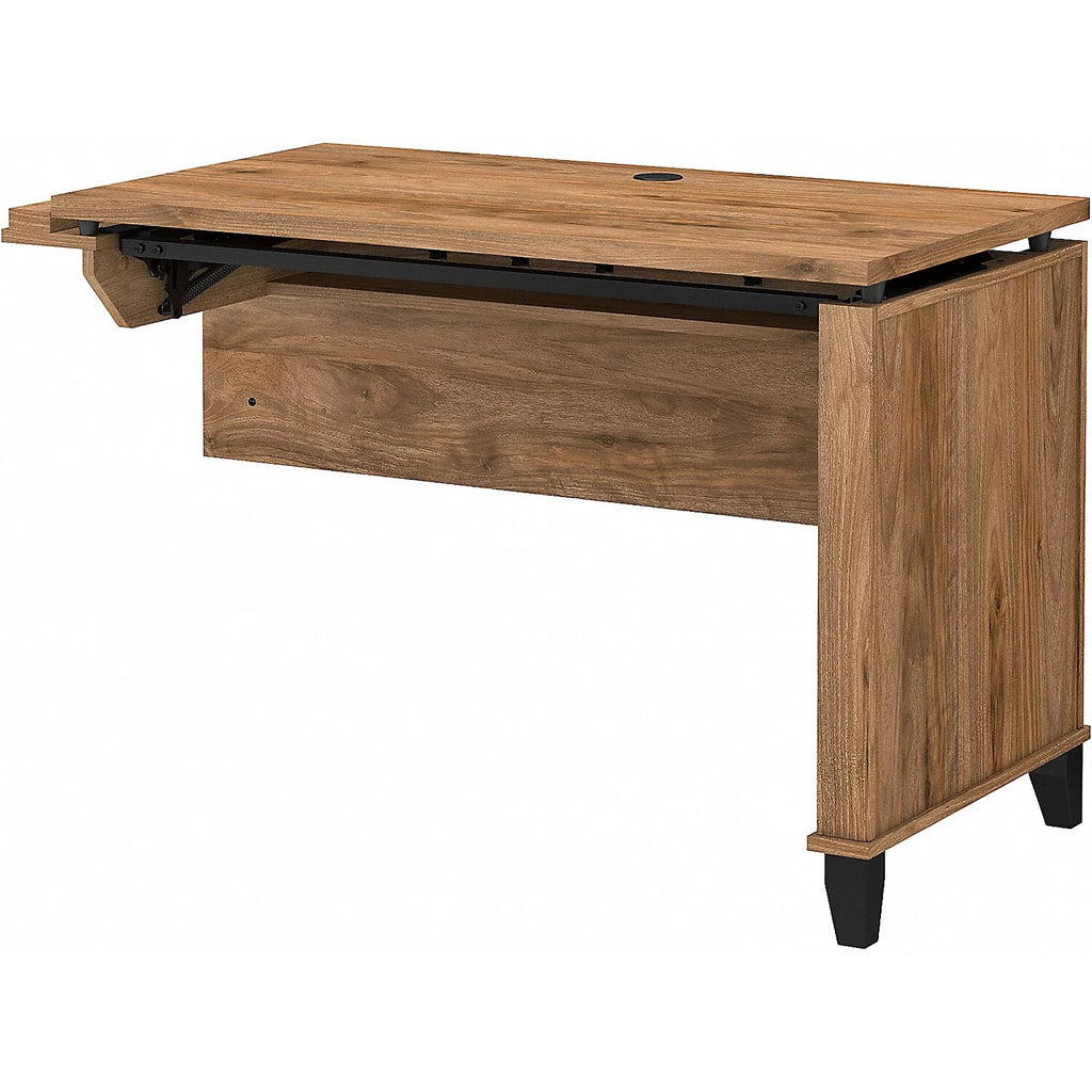 Fresh Walnut Engineered Wood Sit to Stand Return A571