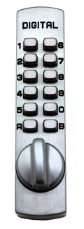 Mechanical Keyless Satin Nickel Sliding Door Lock J29460