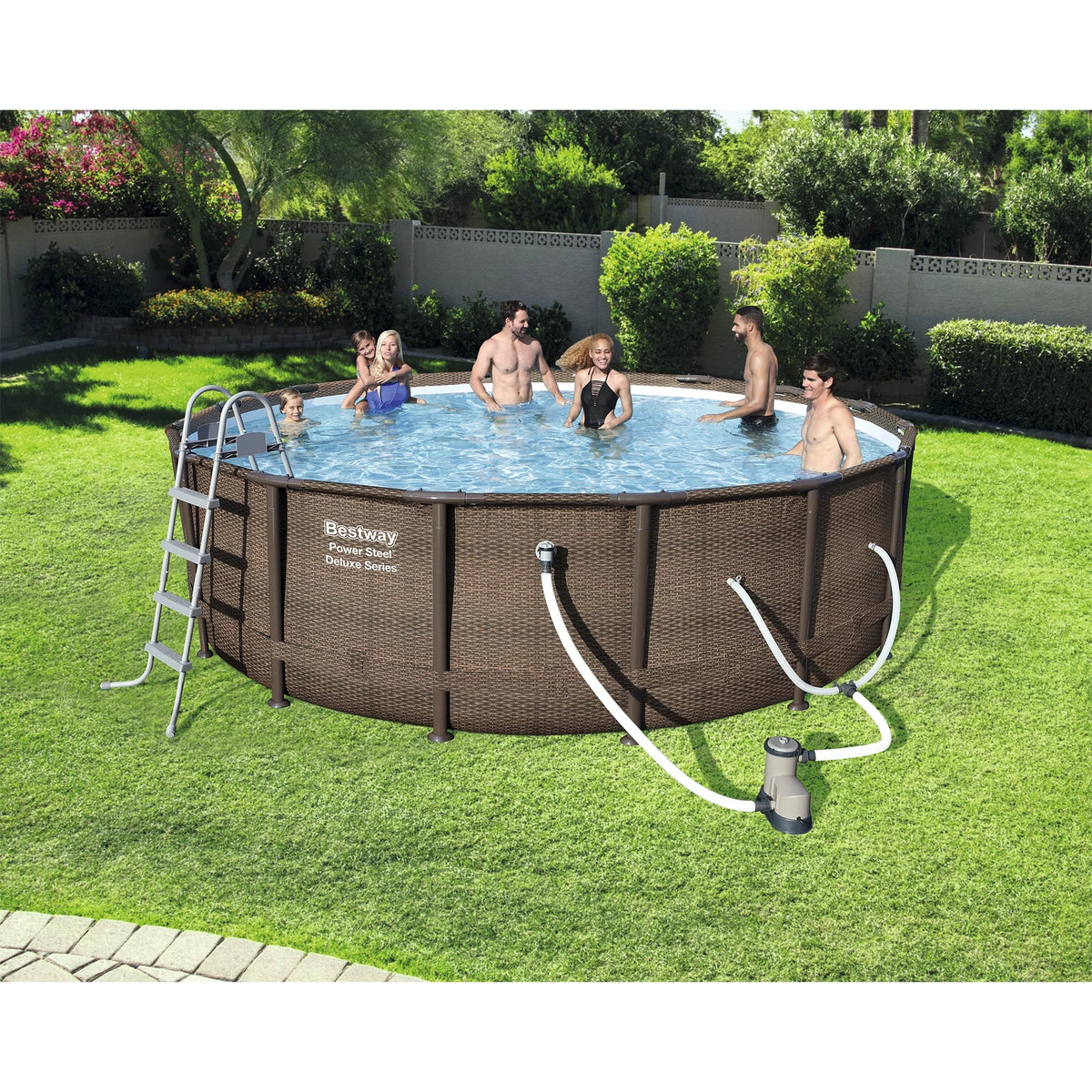 Round Above Ground Swimming Pool Set U544