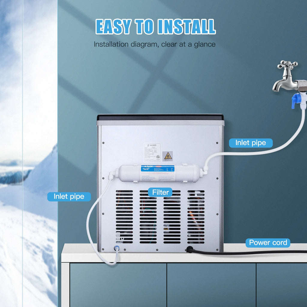 Portable 2 in 1 Ice Maker & Shaver with Ice Scoop M120814