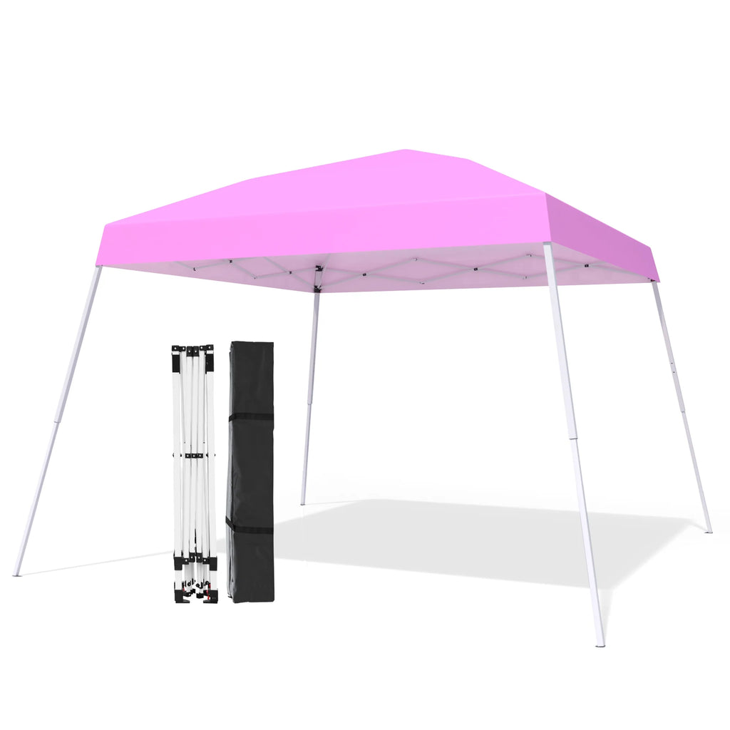 10'x10' Pop Up Canopy Tent with Carrying Bag E16418