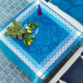 Blue China Tablecloth Square 47 in T728