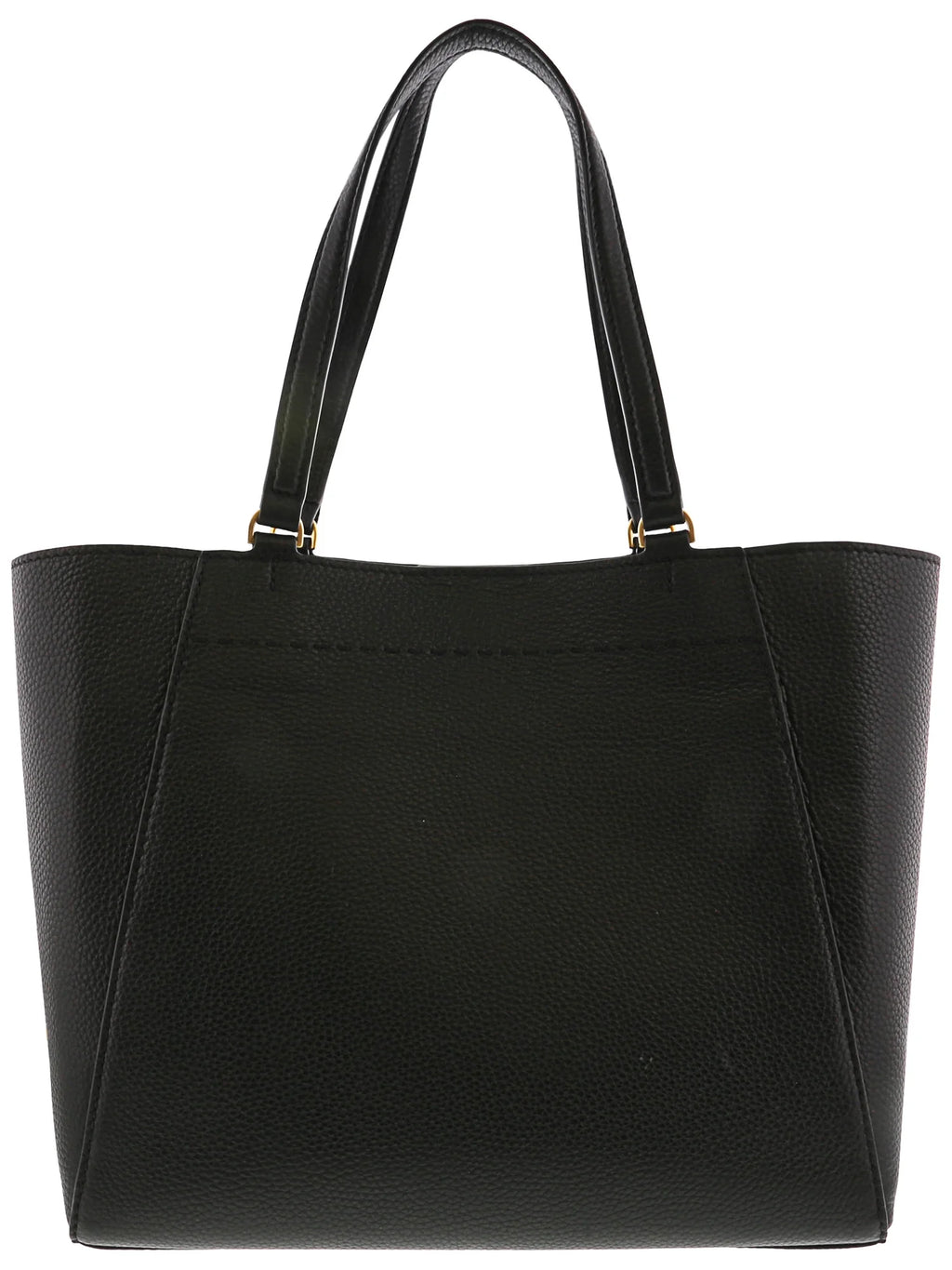 Black Leather Tote Bag Y51439