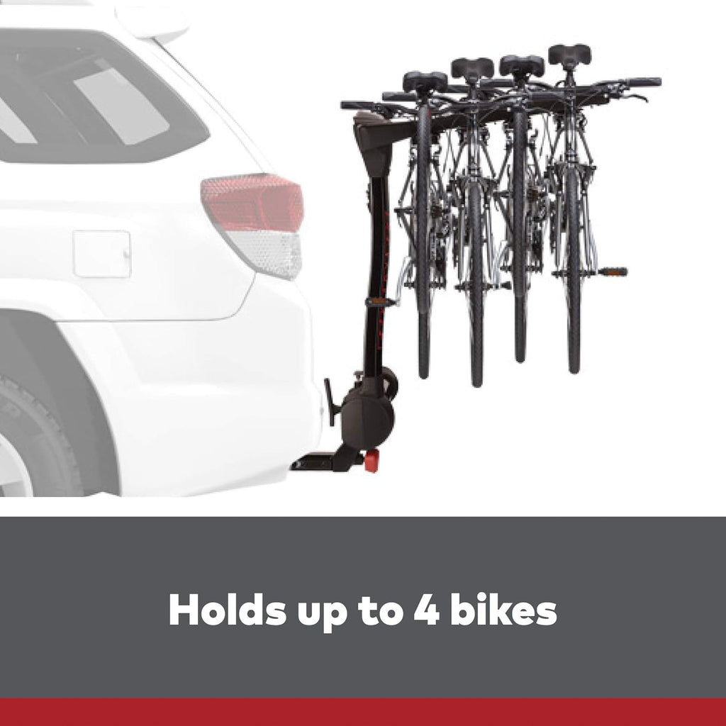 Hitch Mount Bike Rack, 4 Bike Capacity I6720