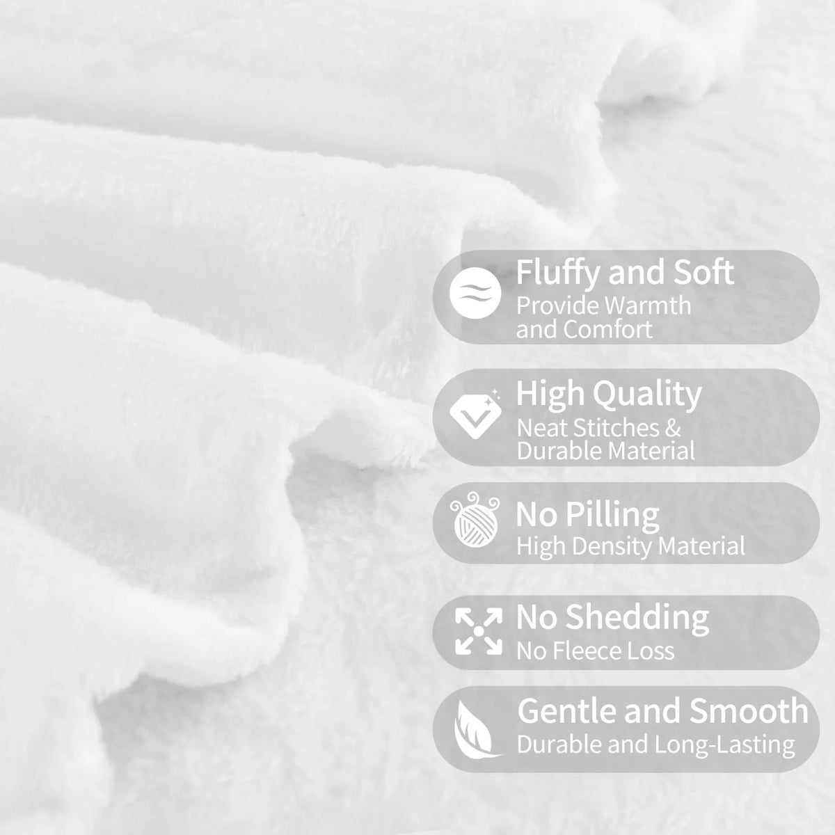 Flannel Throw Blanket 50 x 70 inches R4809