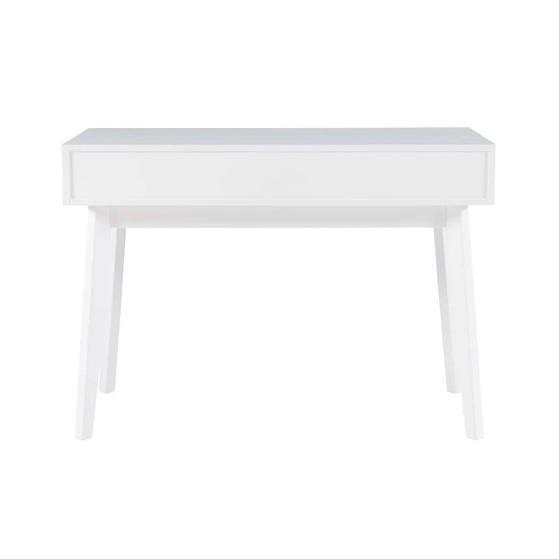 White 2 Drawer Desk or Console A73161