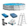 15ft x 42in Prism Frame Above Ground Swimming Pool Set Z914457
