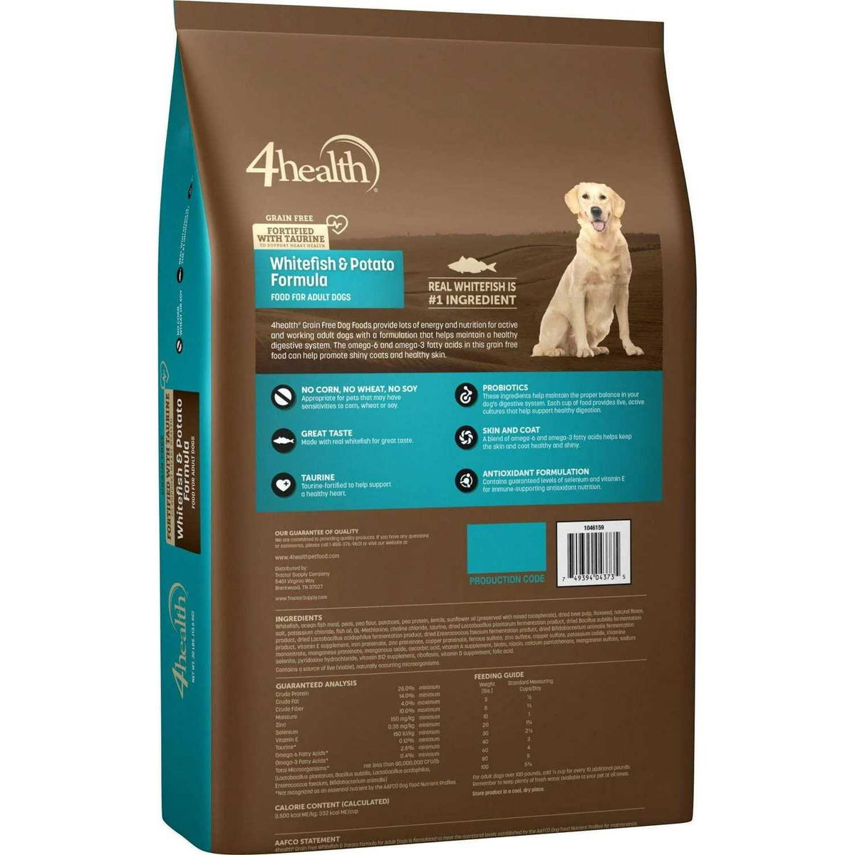 Grain Free Adult Dog Food H44503