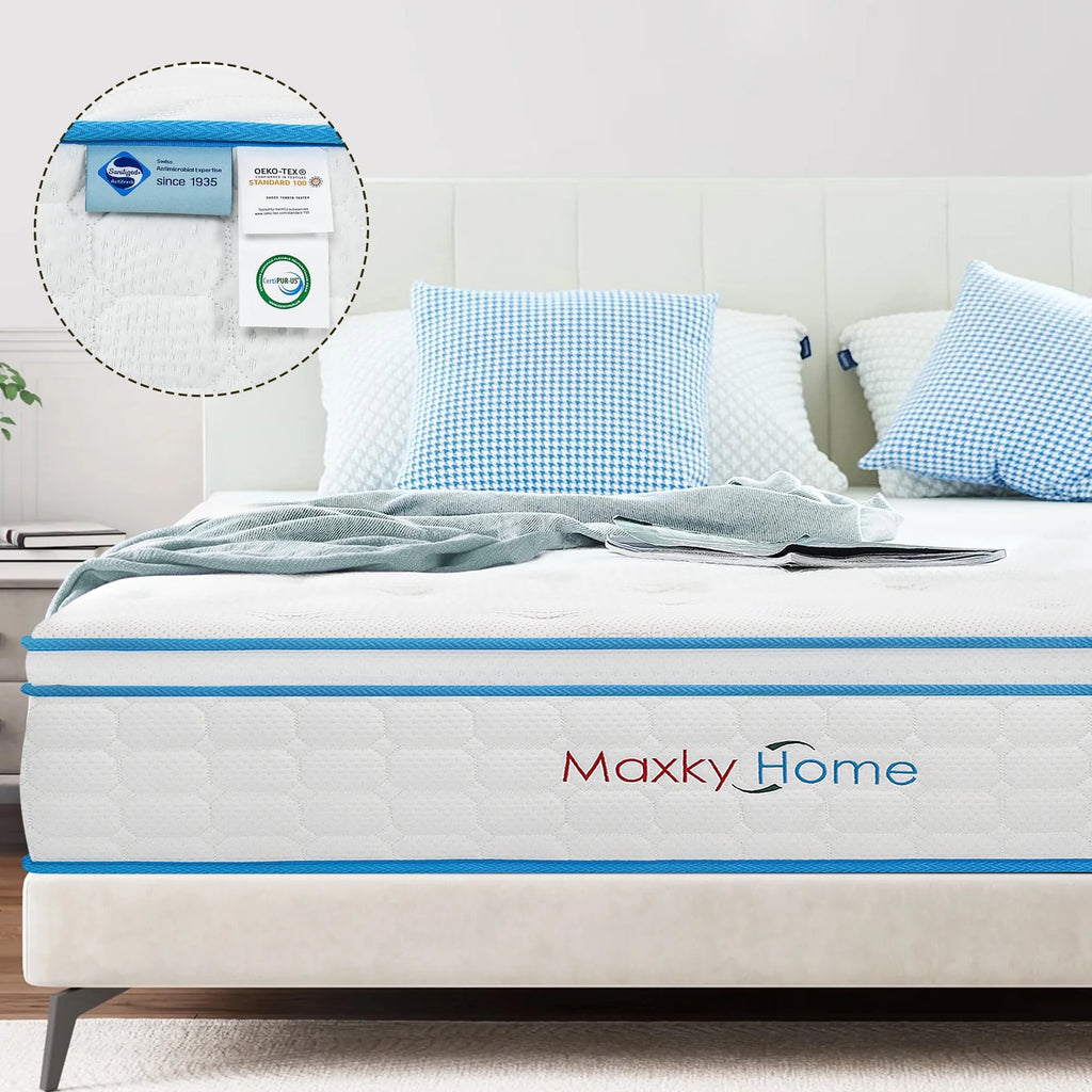 12 Inch Twin Gel Memory Foam Mattress M599