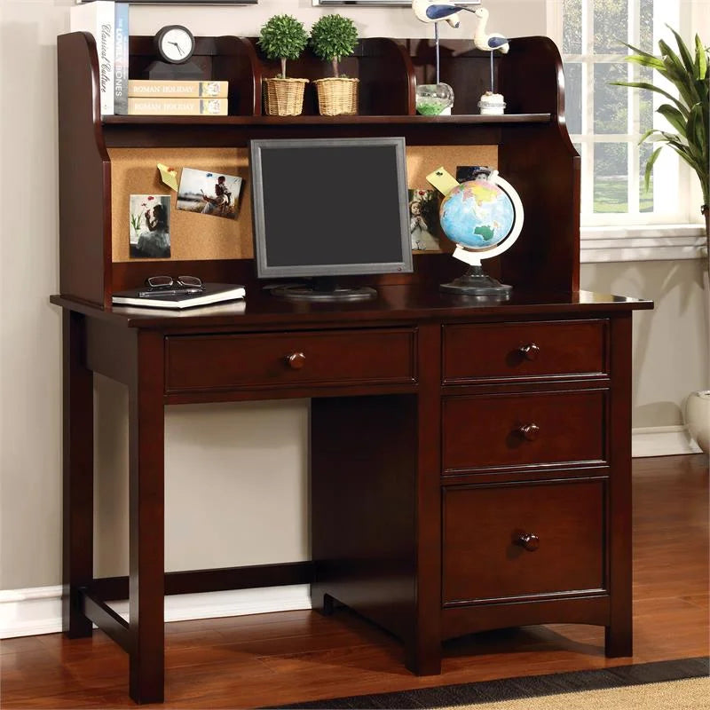 Solid Wood Kids Desk in Cherry Finish R58939