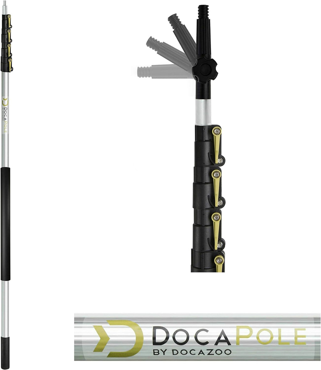 24 Foot High Reach Brush Kit with 6-24 Foot Extension Pole J4375