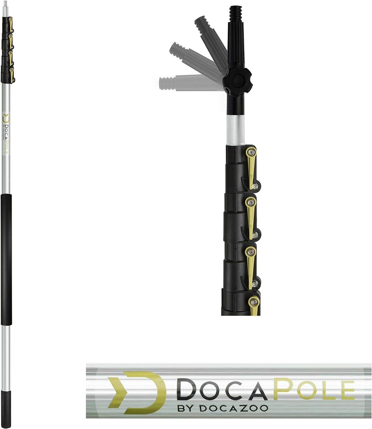 24 Foot High Reach Brush Kit with 6-24 Foot Extension Pole J4375