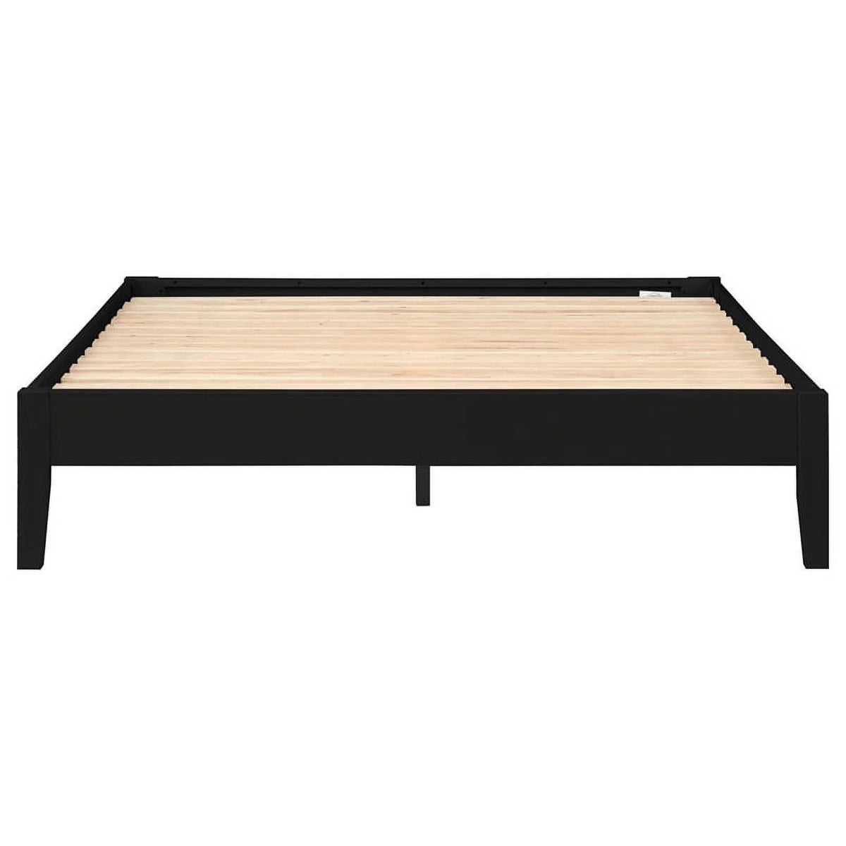 Contemporary Wood Platform Queen Bed Q624